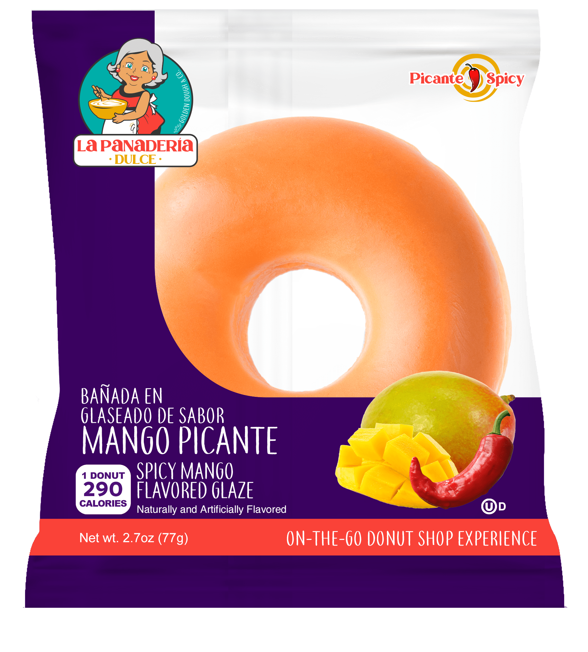 Single Serve Donut La Panaderia Dulce Spicy Mango